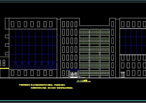 某面粉厂制粉车间建筑设计施工图,包括设计说明,各层平面