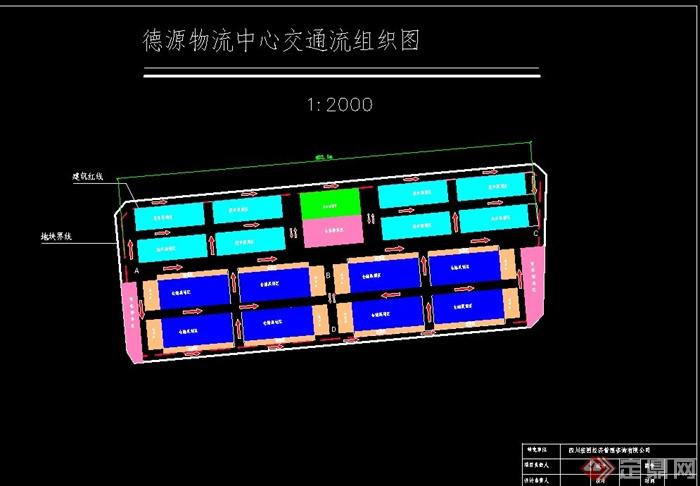 某物流中心规划设计方案图