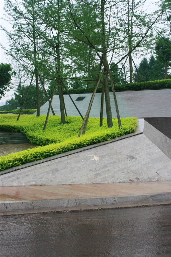 花池,树池, 台阶 