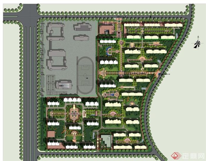 某小区小高层花园洋房建筑规划设计pdf文本[原创]