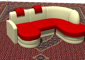 85个沙发、座椅家具SU(草图大师)精致模型