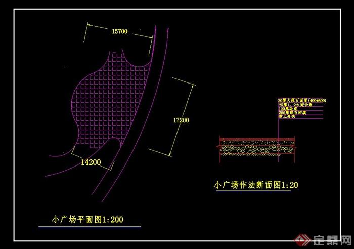 某东湖广场景观设计施工图(2)
