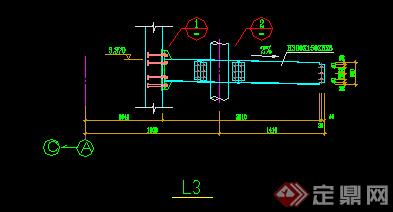 某钢化玻璃雨蓬方案图CAD图纸（含施工图）(4)