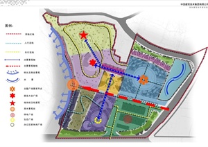 贵州某滨水旅游区规划设计概念分析方案（含SU(草图大师)）