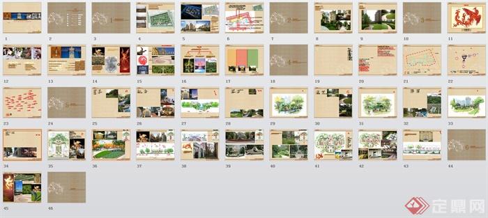 某滁州发能凤凰城住宅区景观概念设计方案文本(5)