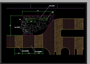 某室外园林地面铺装扩初图设计CAD图纸4