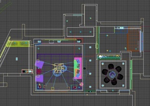 某现代简约风格住宅空间餐厅和客厅装修3DMAX模型