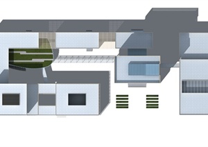 某地浦东银行办公建筑大楼施工图CAD格式
