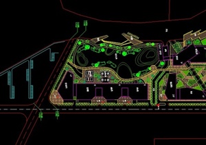 某大型综合商场建筑规划设计方案头CAD格式