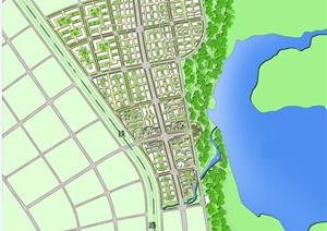 某城市设计规划平面图JPG格式