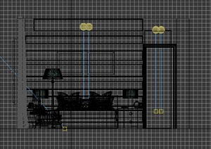 某简约卧室空间设计3DMAX模型素材