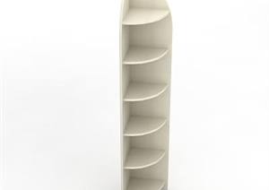 一个鞋柜家具设计3DMAX模型