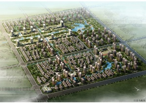 天津现代新城规划概念设计方案
