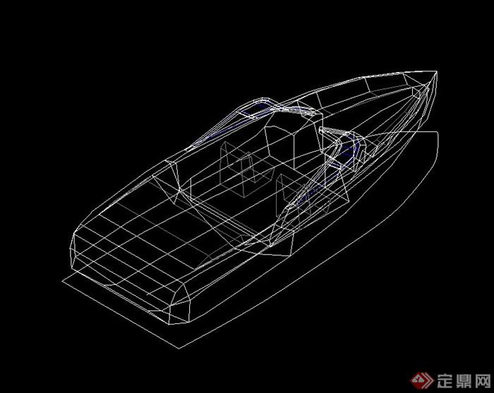 多艘船和游艇设计CAD素材(1)