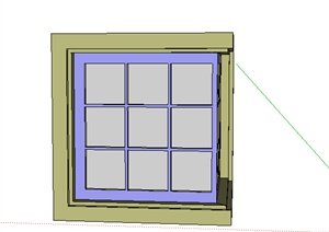 某建筑节点门窗设计SU(草图大师)模型合集