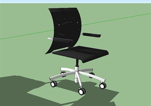 某办公室座椅设计SU(草图大师)模型