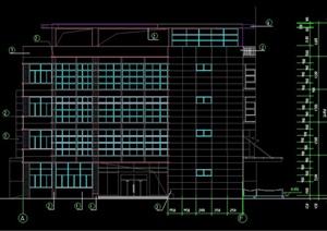 现代某中标车厂厂房建筑设计施工CAD图纸