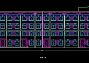 现代某厂房建筑扩初方案CAD图