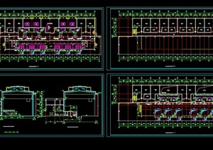 某大型熔炼车间建筑设计方案图