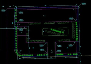 现代某工业厂房建筑设计施工CAD图纸