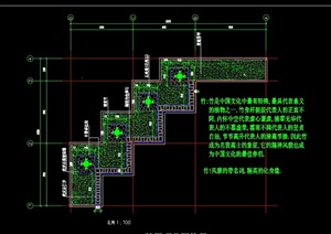 两个屋顶花园景观设计构思图