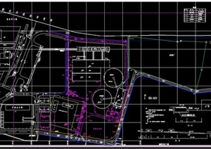 某厂区规划设计CAD总平图