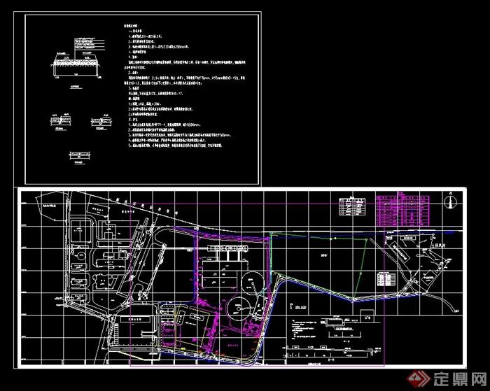 某厂区规划设计CAD总平图(2)
