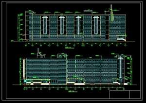 某工厂厂区厂房建筑设计CAD施工图