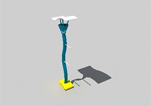 某室外特色路灯3DMAX模型素材