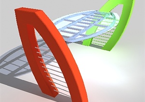 一个景观小品设计3DMAX模型
