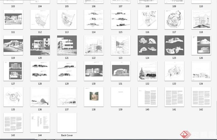 盖蒂中心建筑设计过程的PDF文本