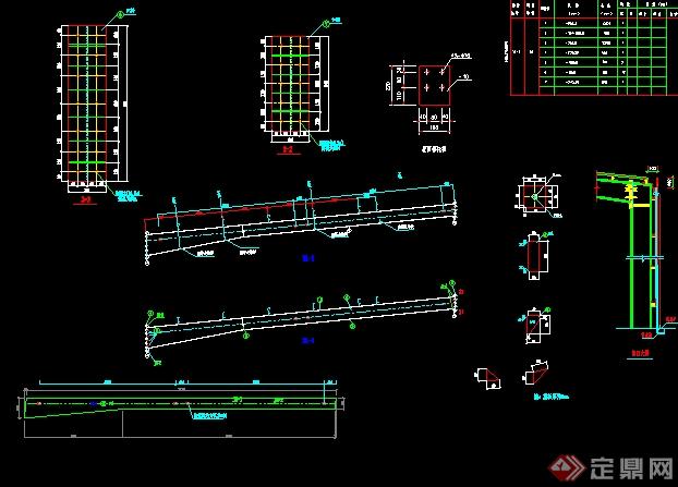 某钢结构厂房建筑设计施工图(2)