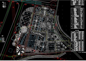 某工业园区景观规划CAD图纸