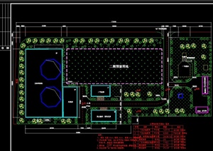 某污水处理厂规划设计平面图
