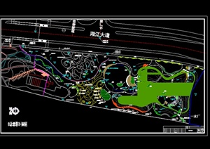某城市公园景观规划设计CAD图纸