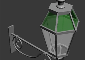 铁艺壁灯配景素材3DMAX模型