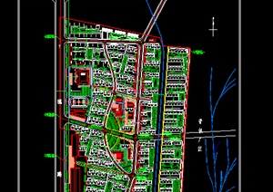 某现代住宅小区设计总平面方案(dwg格式）