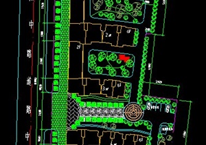 某住宅小区总规划CAD平面图