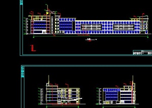 某城市新建客运站汽车站建筑设计CAD方案