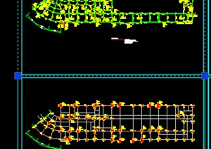 某现代客运站汽车站建筑设计施工图（dwg格式）