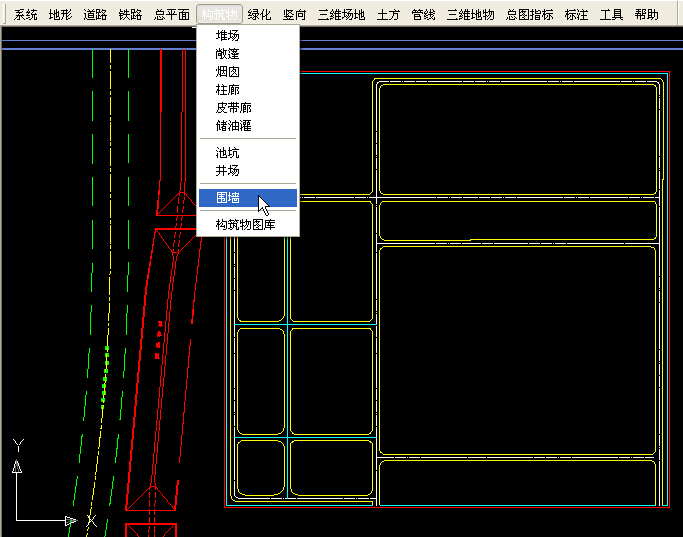 总图设计软件GPCADZ V3.0.1视频演示教程(构筑物)(1)