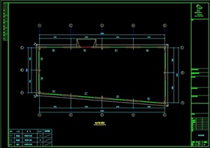 福建某钢结构厂房建筑设计方案图