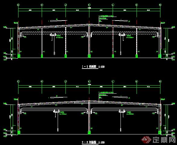 某公司厂房建筑设计结构图(3)
