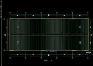 广西某工厂钢结构厂房建筑设计CAD图