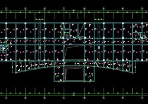 某七层框架结构办公楼建筑设计CAD图