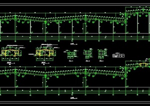 永安某公司钢结构厂房建筑设计CAD图