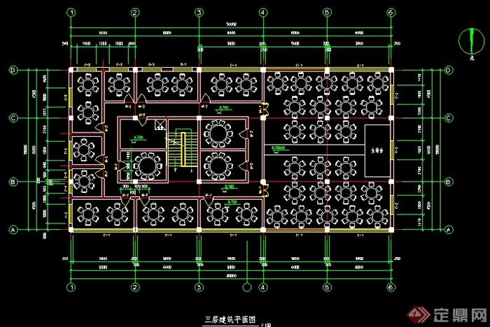某多层饭店建筑设计结构施工图(2)