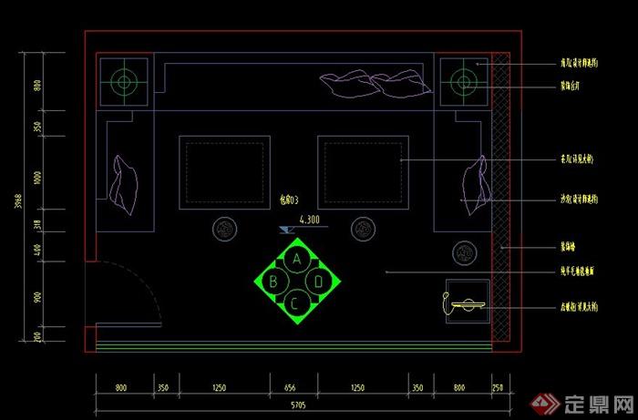 酒吧包房装饰设计CAD详图(1)