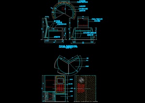 某个商业移动通信体验台详图CAD图纸