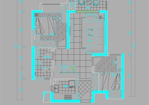 某两室两厅住宅装饰设计施工图